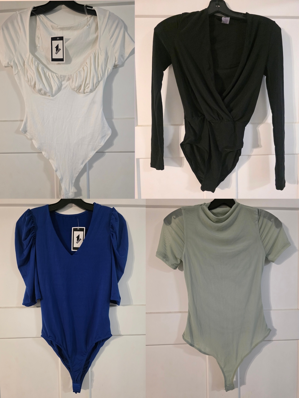 Women’s Bodysuit Bundle (4) SIZE SMALL NWOT